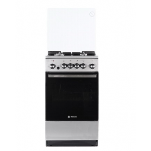 Плита DE LUXE 5040.41(гэ)кр ЧР-010 НЕРЖ.СТАЛЬ